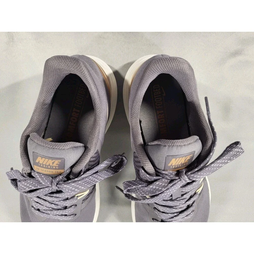 Nike In-Season TR 8 Premium Gunsmoke Rose Gold Training Shoes AA7774-002 Women's